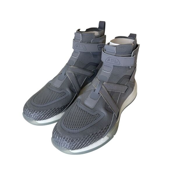 APL Men’s Gray High-Top Sneakers NWT - Picture 1 of 10